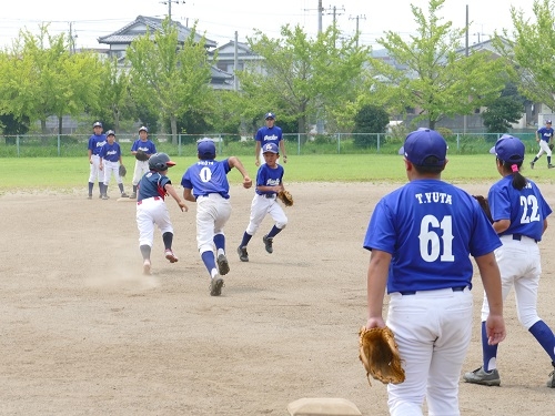 R2.8.8　練習試合の様子（周西クラブ）１